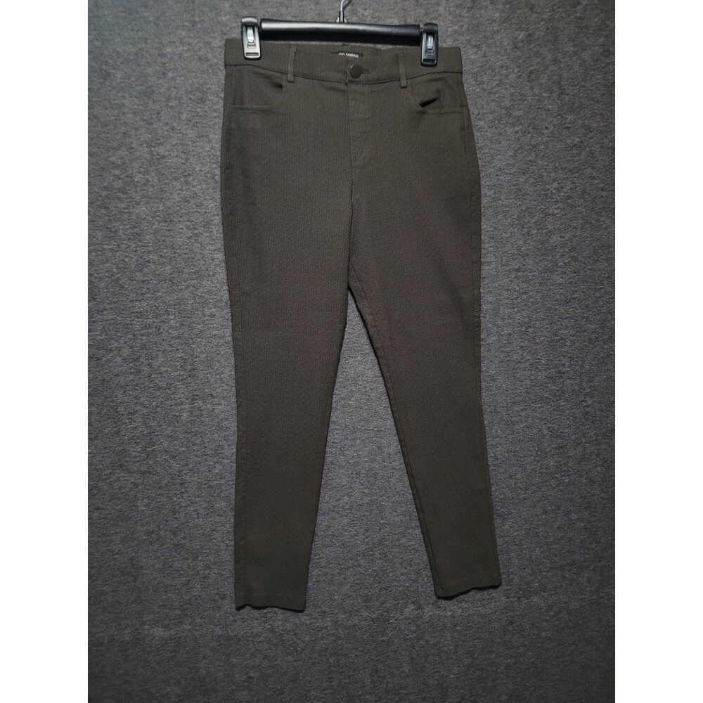 Mario Serrani Italy Medium pants tapered skinny stretch pockets Gray